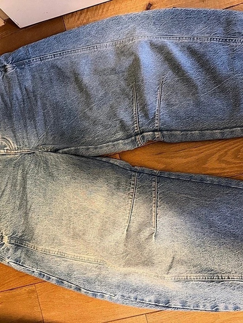 We The Free Fable Twisted Seam Jean Blue Bootcut Jeans Waist 27
